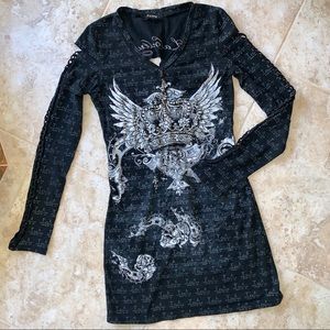 LA Culture Ripped & Braided LBD